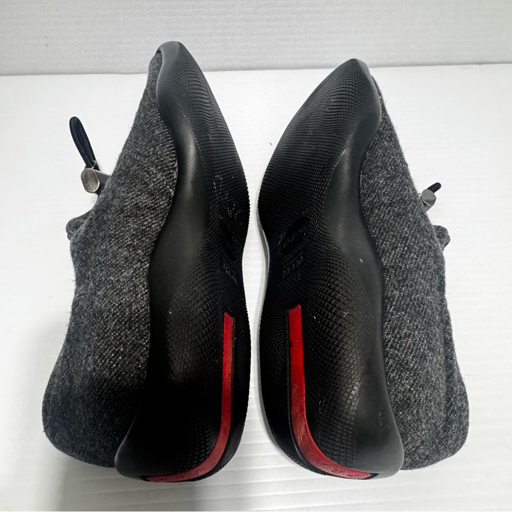 Prada Gray Wool Loafers Casual Shoes Size 36 - Picture 11 of 16